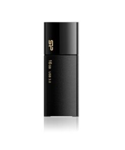 Silicon Power SP016GBUF3B05V1K Blaze B05, 16 GB, USB Type-A, 3.2 Gen 1, Slide, 9.2 g, Black