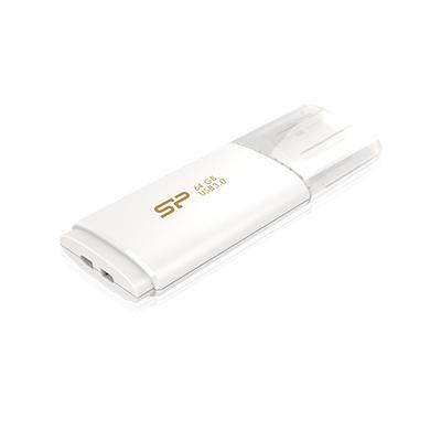Silicon Power SP064GBUF3B06V1W Blaze U06 64GB, 64 GB, USB Type-A, 3.2 Gen 1, Cap, 9 g, White - Afbeelding 4