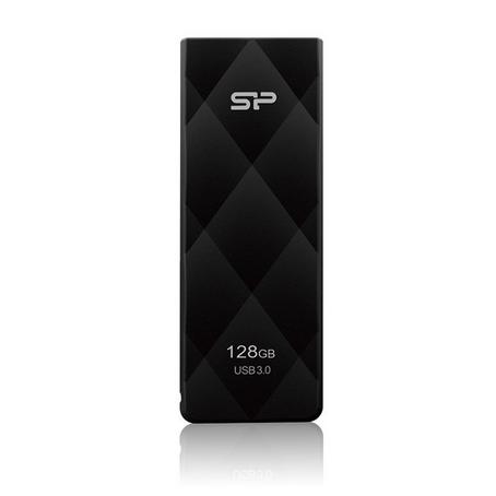 Silicon Power SP128GBUF3B20V1K Blaze B20, 128 GB, USB Type-A, 2.0, Capless, Black