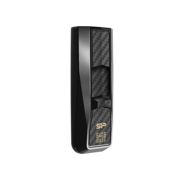 Silicon Power SP256GBUF3B50V1K Blaze B50, 256 GB, USB Type-A, 3.2 Gen 1 (3.1 Gen 1) Sleeve, Black - Afbeelding 3