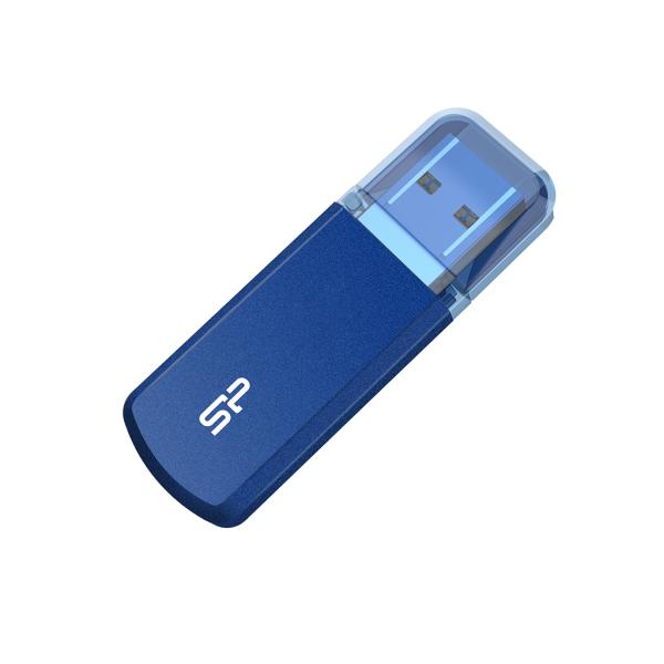 Silicon Power SP032GBUF3202V1B Helios 202, 32 GB, USB Type-A, 3.2 Gen 1 (3.1 Gen 1) Cap, Blue - Afbeelding 2
