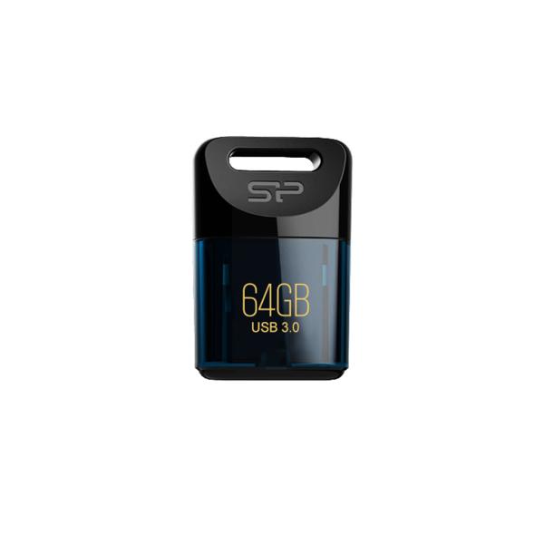 Silicon Power SP064GBUF3J06V1D Jewel J06, 64 GB, USB Type-A, 3.2 Gen 1 (3.1 Gen 1) Cap, 3.6 g, Blue