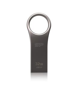 Silicon Power SP032GBUF3J80V1T Jewel J80, 32GB, USB Type-A, 3.2 Gen 1 (3.1 Gen 1) Capless, Titanium