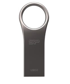 Silicon Power SP128GBUF3J80V1T Jewel J80, 128GB, USB Type-A, 3.2 Gen 1 (3.1 Gen 1) Capless, Titanium