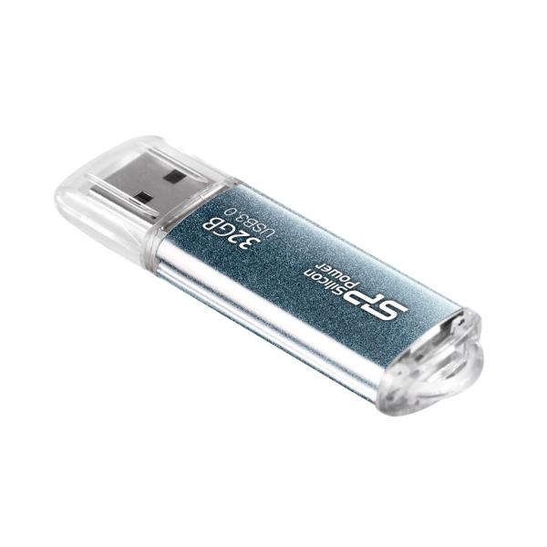 Silicon Power SP032GBUF3M01V1B Marvel M01, 32 GB, USB Type-A, 3.2 Gen 1 (3.1 Gen 1) Cap, Blue - Afbeelding 2