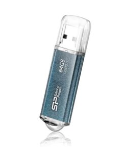 Silicon Power SP064GBUF3M01V1B Marvel M01 64GB, 64 GB, USB Type-A, 3.2 Gen 1 (3.1 Gen 1) Cap, Blue