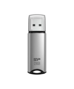 Silicon Power SP128GBUF3M02V1S Marvel M02, 128 GB, USB Type-A, 3.2 Gen 1 (3.1 Gen 1) Cap, Silver