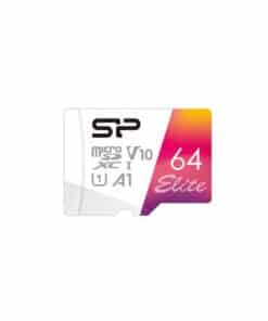 Silicon Power SP064GBSTXBV1V20SP Elite, MicroSDXC, 64GB, Class 10, UHS-I, 100 MB/s, Class 1 (U1) V10