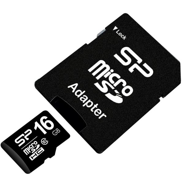 Silicon Power SP016GBSTH010V10SP, 16 GB, MicroSDHC, Class 10, UHS-I, 40 MB/s, Class 1 (U1) - Afbeelding 3
