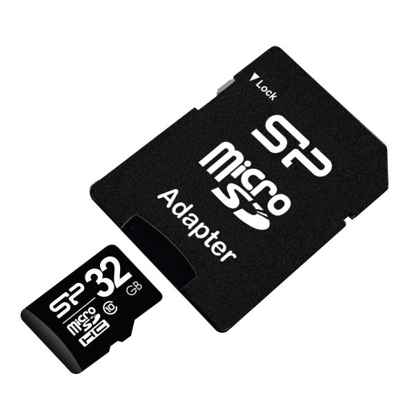 Silicon Power SP032GBSTH010V10SP, 32 GB, MicroSDHC, Class 10, UHS-I, 40 MB/s, Class 1 (U1) - Afbeelding 3