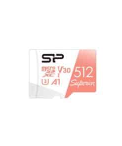 Silicon Power SP512GBSTXDV3V20SP, 512 GB, MicroSDXC, Class 10, UHS-I, 100 MB/s, 800 MB/s