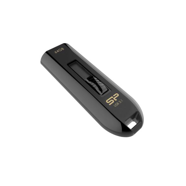 Silicon Power SP256GBUF3B21V1K, 256 GB, USB Type-A, 3.2 Gen 1 (3.1 Gen 1) Slide, 8.93 g, Black