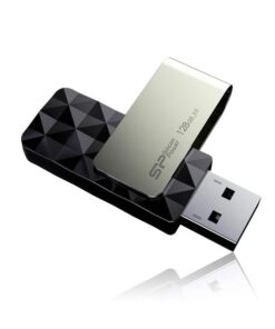 Silicon Power SP008GBUF3B30V1K Blaze B30, 8 GB, USB Type-A, 3.2 Gen 1, Swivel, Silver