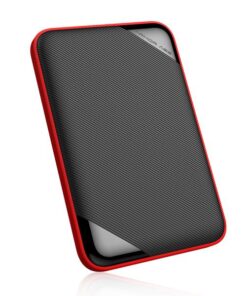 Silicon Power SP020TBPHD62SS3K Armor A62, 2 TB, 2.5", USB 3.2 Gen 1, Shockproof, Black/ Red
