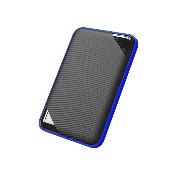 Silicon Power SP020TBPHD62SS3B Armor A62S game drive, 2 TB, HDD, 2.5", USB 3.2 Gen 1, Black/ Blue - Afbeelding 2