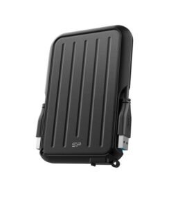 Silicon Power SP020TBPHD66SS3K Armor A66 portable HDD, 1 TB, USB 3.2 Gen 1, Black