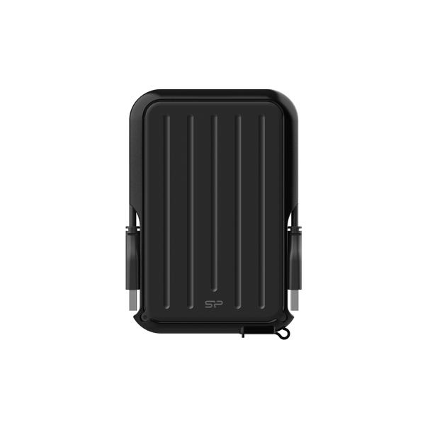 Silicon Power SP040TBPHD66LS3K Armor A66 portable HDD, 4 TB, 2.5", USB 3.2 Gen, Black - Afbeelding 2