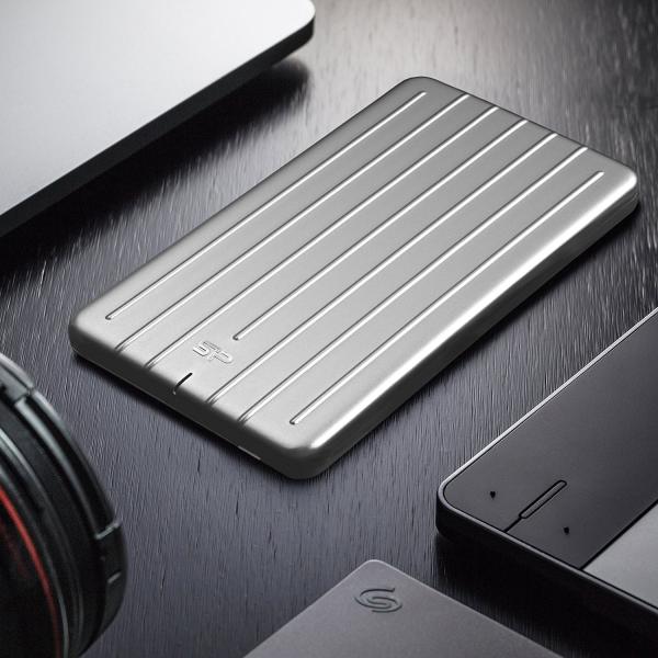 Silicon Power SP020TBPHDA75S3S Armor A75, 2 TB, 2.5", USB 3.2 Gen 1, Silver - Afbeelding 5