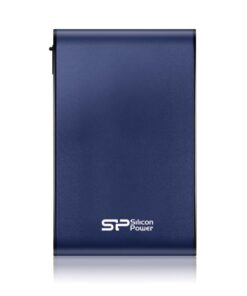 Silicon Power SP010TBPHDA80S3B Armor A80 portable HDD, 1 TB, 2.5", USB 3.2 Gen 1, Blue