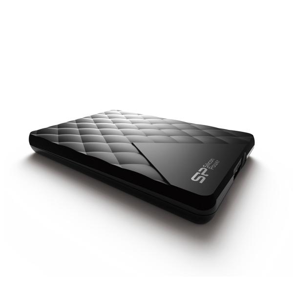 Silicon Power SP010TBPHDD06S3K Diamond D06 portable HDD, 1 TB, 2.5", USB 3.2 Gen 1, Black - Afbeelding 2