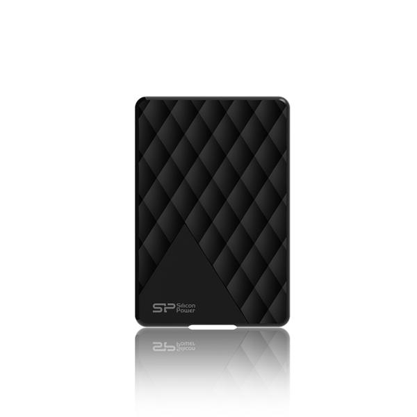 Silicon Power SP010TBPHDD06S3K Diamond D06 portable HDD, 1 TB, 2.5", USB 3.2 Gen 1, Black - Afbeelding 3