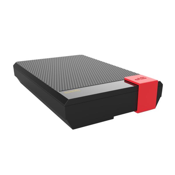 Silicon Power SP050TBPHDD3LS3K Diamond D30 portable HDD, 5 TB, USB 3.2 Gen 1, Black - Afbeelding 3