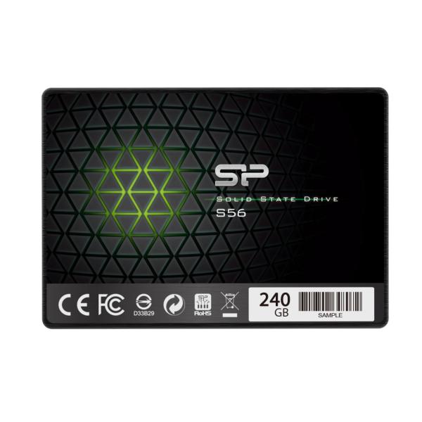 Silicon Power SP240GBSS3S56B25 Slim S56 SSD, 240 GB, 2.5", SATA3, 6 Gbit/s, 560 MB/s, TLC NAND - Afbeelding 3
