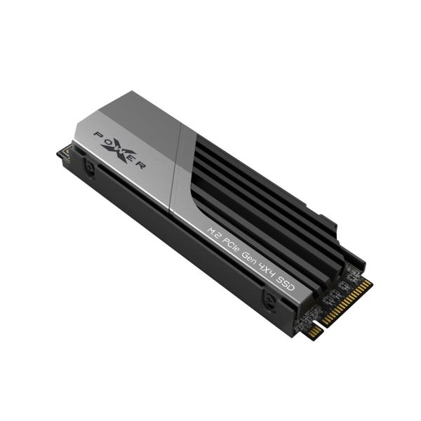 Silicon Power SP04KGBP44XS7005 XS70 SSD, 4 TB, M.2, PCIe Gen 4x4, 7300 MB/s, 3D NAND, DRAM cache - Afbeelding 2