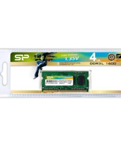Silicon Power SP004GLSTU160N02, SO-DIMM, 4 GB, 1 x 4 GB, DDR3L, 1600 MHz, 204-pin, Green - Afbeelding 2