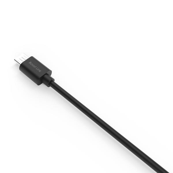 Silicon Power SP1M0ASYLK10AB1K LK10AB, 1 m, USB A, Micro-USB B, USB 2.0, 480 Mbit/s, Black - Afbeelding 3