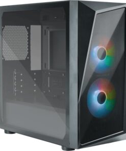 Cooler Master CP320-KGNN-S00 CMP 320, mATX, Midi-Tower, 120mm, Window, ARGB, Black - Afbeelding 2