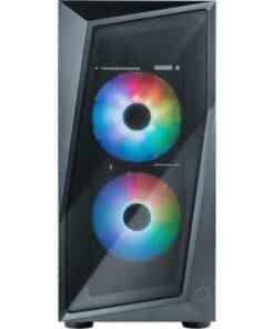 Cooler Master CP320-KGNN-S00 CMP 320, mATX, Midi-Tower, 120mm, Window, ARGB, Black - Afbeelding 3