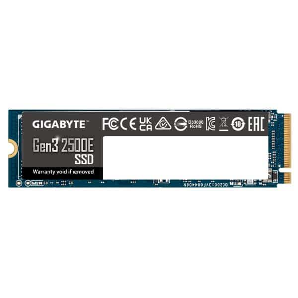 GIGABYTE Gen3 2500E SSD 1TB M.2 PCI Express 3.0 NVMe 3D NAND - Afbeelding 2