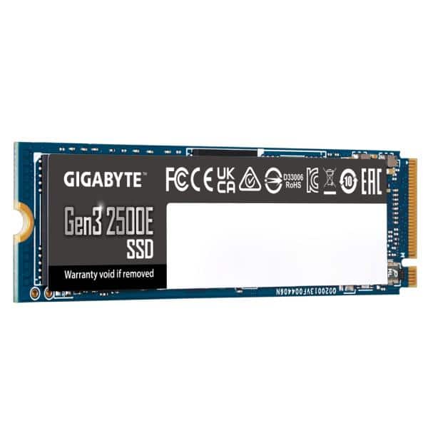 GIGABYTE Gen3 2500E SSD 1TB M.2 PCI Express 3.0 NVMe 3D NAND - Afbeelding 3