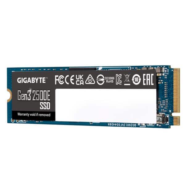GIGABYTE Gen3 2500E SSD 1TB M.2 PCI Express 3.0 NVMe 3D NAND - Afbeelding 4
