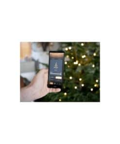 WOOX R5168 Slimme Kerstverlichting Wi-Fi 20 meter, 200leds, 230 lumen, warm-wit met dim en geluid - Afbeelding 4