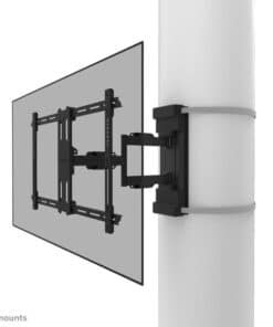 Neomounts WL40S-910BL16 TV-pilaarsteun 40-70" - full motion - diam. 25-100 cm - Afbeelding 3