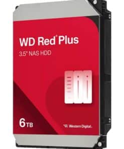 Western Digital WD60EFPX RED PLUS HDD, 6TB, 3.5", SATA3, 5400 RPM, 256 MB, 150 MB/s