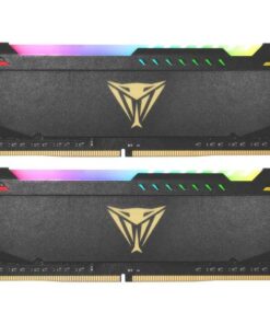 Patriot PVSR416G360C8K V4S Viper Steel RGB DIMM Kit, 16GB, DDR4, 3600MHz, CL18, BLACK HS
