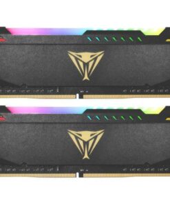 Patriot PVSR464G360C8K V4S Viper Steel RGB Dual-Kit, 64GB, DIMM, DDR4, 3600MHz CL18 BLACK HS