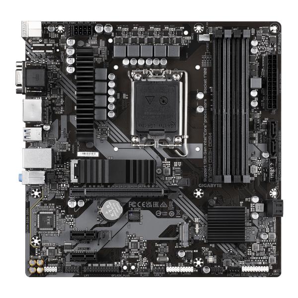 GIGABYTE B760M DS3H DDR4 moederbord Intel B760 Express LGA 1700 micro ATX - Afbeelding 3