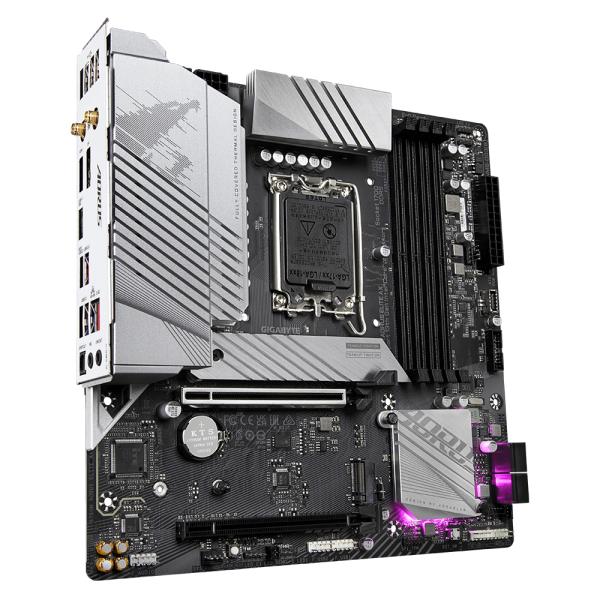 GIGABYTE B760M AORUS ELITE AX moederbord Intel B760 Express LGA 1700 micro ATX - Afbeelding 4
