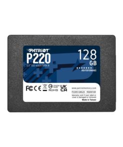 Patriot P220S128G25 P220 SSD, 128 GB 2.5", SATA3, 6 Gbps
