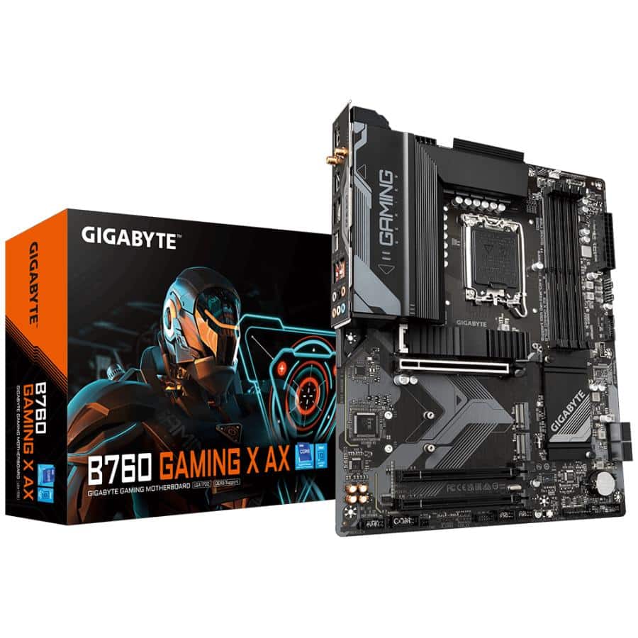 GIGABYTE B760 GAMING X AX moederbord Intel B760 Express LGA 1700 ATX - Afbeelding 2