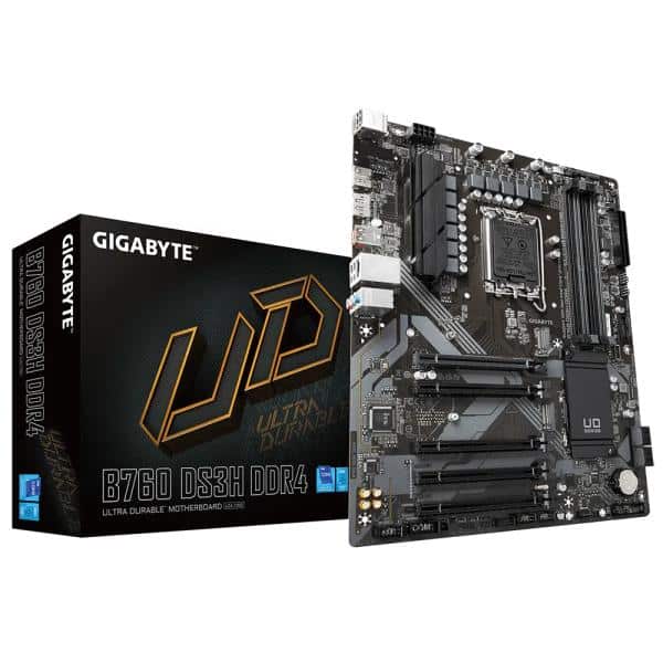 GIGABYTE B760 DS3H moederbord Intel B760 Express LGA 1700 ATX - Afbeelding 2