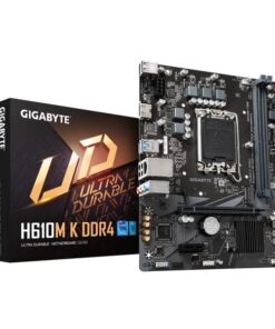 GIGABYTE H610M K DDR4 moederbord Intel H610 Express LGA 1700 micro ATX - Afbeelding 2