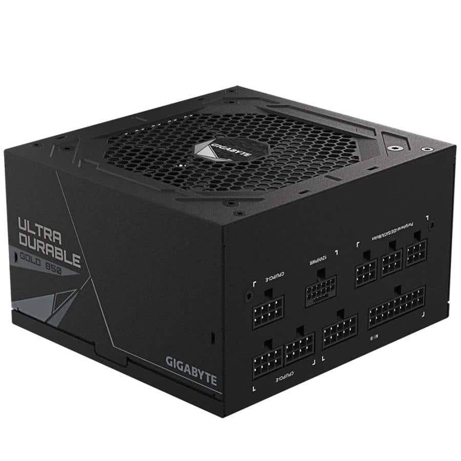 GIGABYTE GP-UD850GM PG5 power supply unit 850 W 20+4 pin ATX ATX Zwart - Afbeelding 4