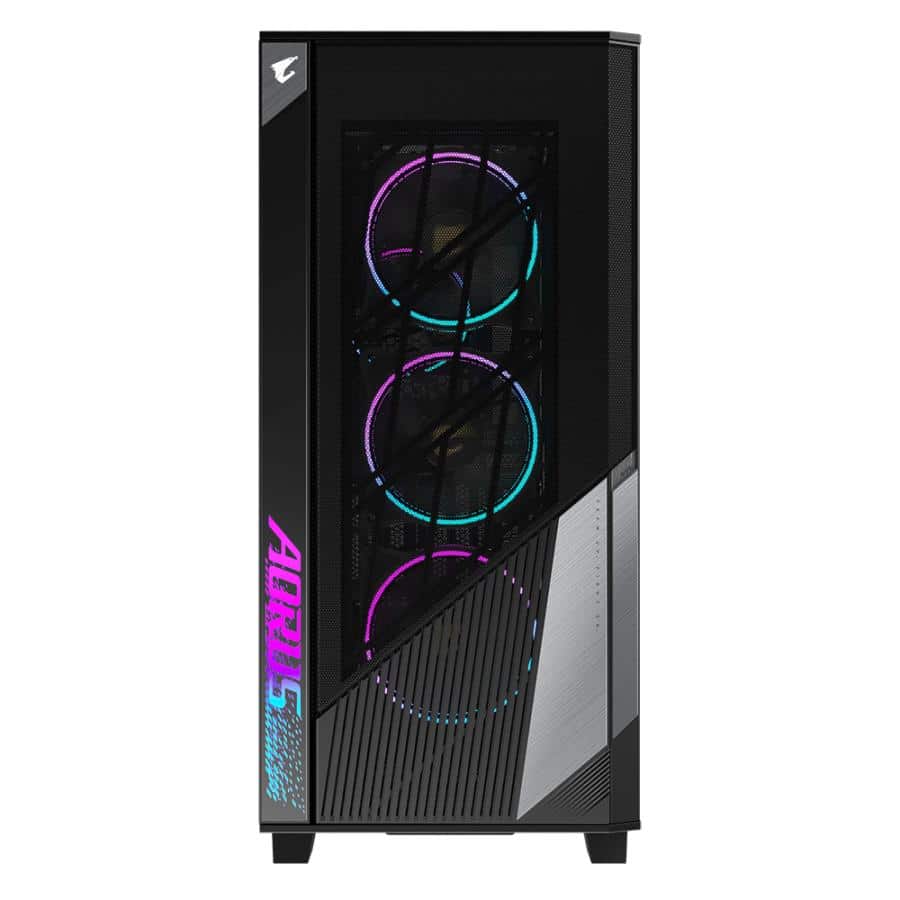 GIGABYTE GB-AC500G ST computerbehuizing Midi Tower Zwart - Afbeelding 3