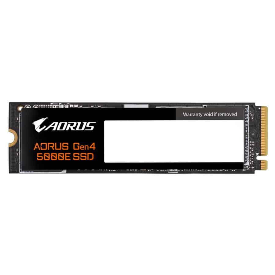 GIGABYTE AORUS Gen4 5000E SSD 500GB M.2 PCI Express 4.0 NVMe 3D TLC NAND - Afbeelding 3