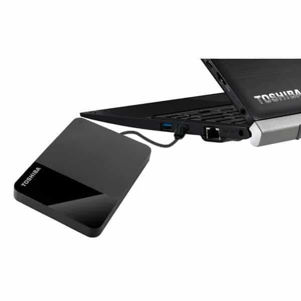 Toshiba HDTB510EK3AA Canvio Basics Portable External HDD, 1TB, USB3.1 Gen1, Black - Afbeelding 4